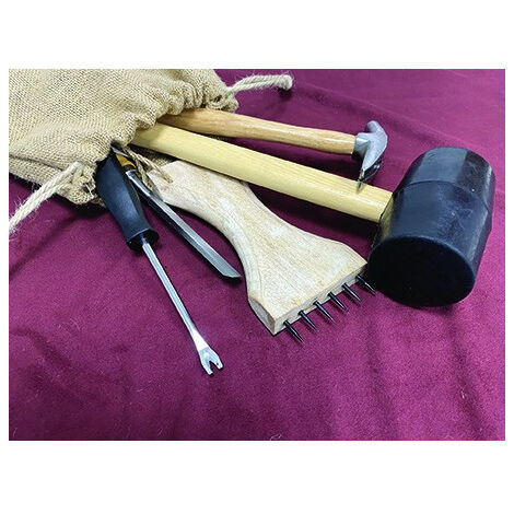Kit d'outils tapissier Coloris - Sangle jute