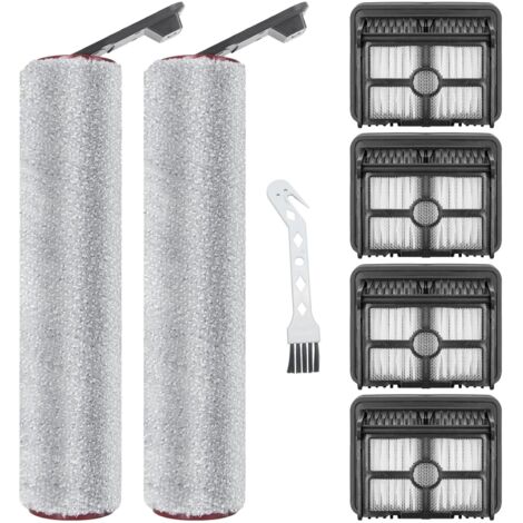 Kit Dreame H15/H12 Pro 7 pièces : 2 rouleaux brosse, 4 filtres, 1 outil