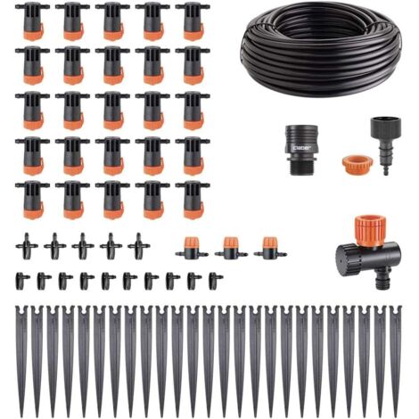 KIT DRIP 25 VASI PLUS PIANTE ORTO IRRIGAZIONE IMPIANTO A GOCCIA CLABER 90759