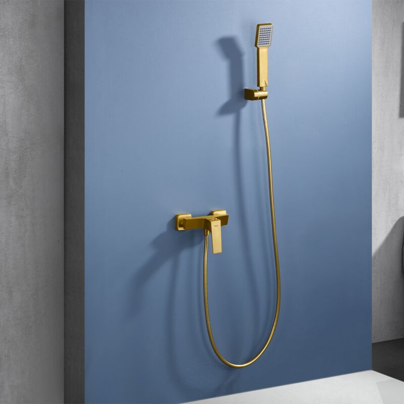 BDAR025-5OC art Kit Ducha Monomando Oro Cepillado - ref: BDAR025-5OC - Imex