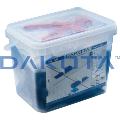 Kit Due Livelli - 100 crocette con calettature spessore 3mm