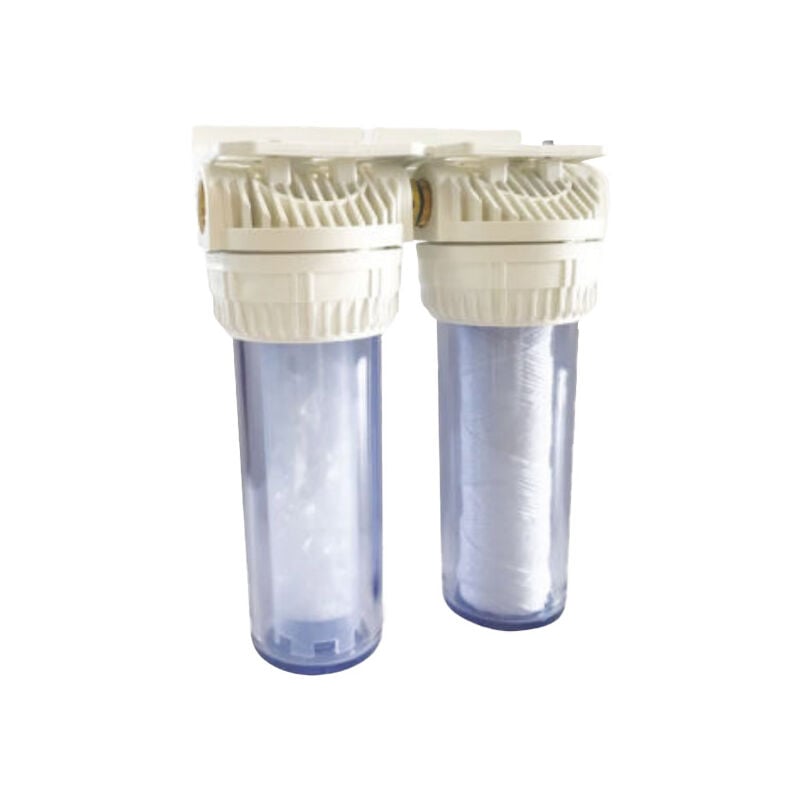 Merkur - Kit duplex Aquaphos mk 3/4' (20/27) - Avec Cartouches, équerre et clé