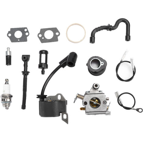 Kit Durite et Filtre à Essence pour Carburateur de Tronçonneuse Stihl MS170/180