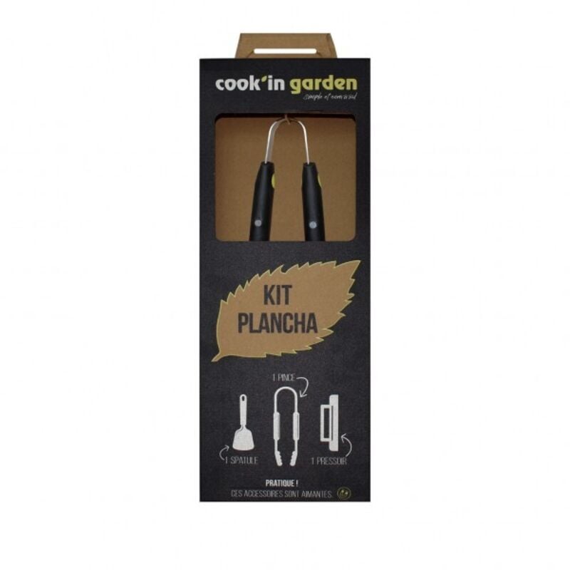 Kit plancha 3 ustensiles