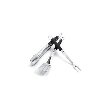 Ensemble de 3 Ustensiles Acier Inox Weber Réf. 6630