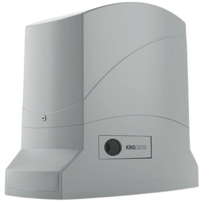 King Gates - Kit Motorisation Dynamos 24/400 - Pour Portails Coulissants Jusqu'à 400kg - Motorisation 24V - Photocellules fot 30 - Lampe led lumos-m