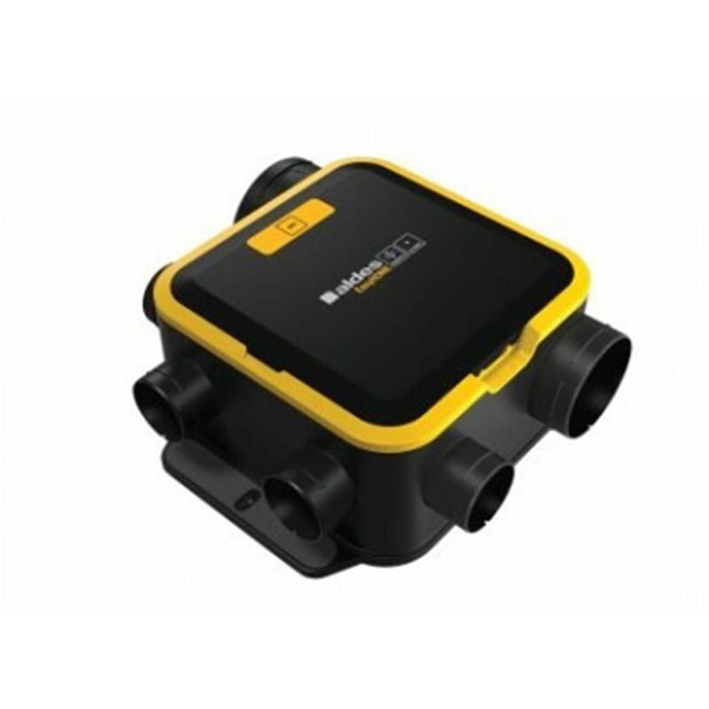 Aldes - vmc simple flux autoréglable EasyHome Auto Compact Classic - Kit Easyhome Auto compact + ColorLine plaque blanche