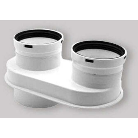 Kit Echappement des Fumées Baxi double orientable 7102689