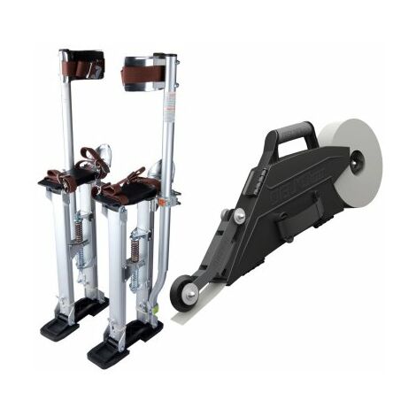 Kit échasses aluminium KRTools de 60 à 101 cm + banjo Zunder Delko Tools