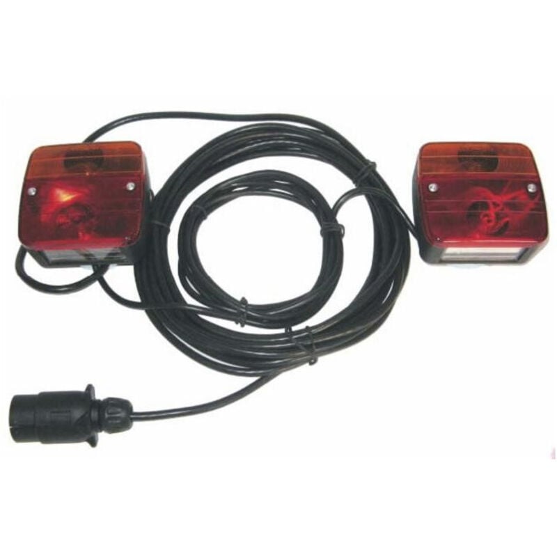 Lem Select - Kit éclairage a feux carrés à visser 7,5 mt + 2,5 mt