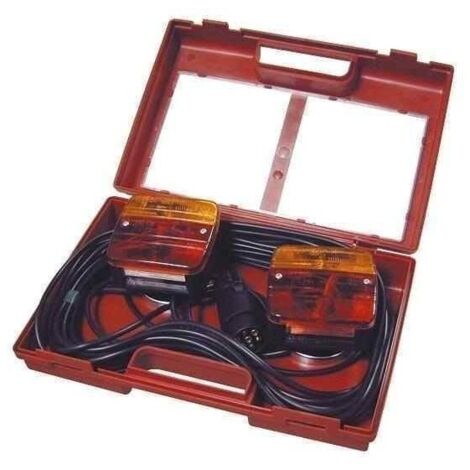 Kit éclairage remorque magnétique 7,5m avec valisette