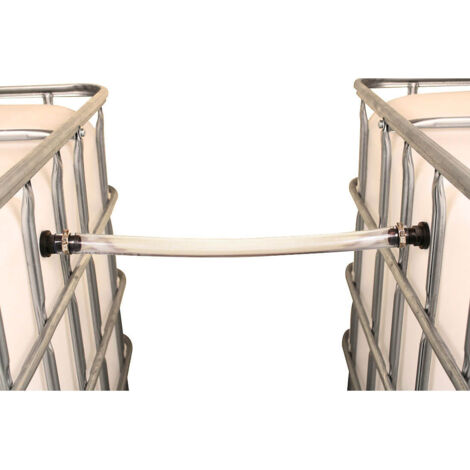 Kit ECO de couplage de 2 cuves à eau 1000 l - Ø 40 mm - Tuyau 70 cm