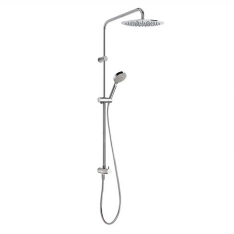 Kit ECO‑TERM Douche fixe de Ø 225 mm avec Douchette massage - TRES 06163505