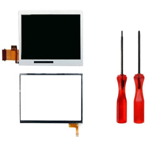 Kit écran tactile LCD NDSL + écran inférieur avec tournevis --