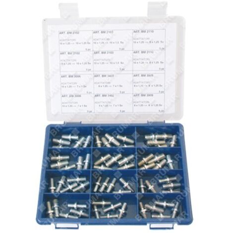 Kit écrous et vis pour têtes de débroussailleuse COMPATIBLE - 002109