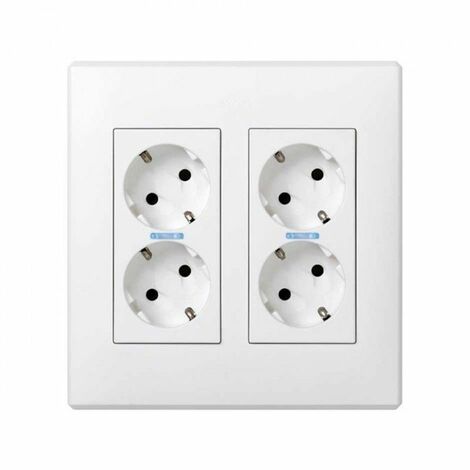 Kit électrique 2 modules blanc SIMON 51000201-030