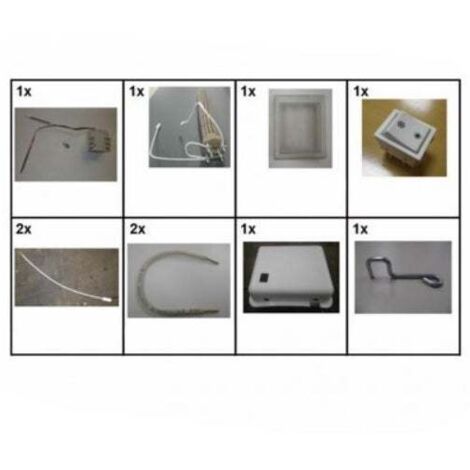 KIT ELECTRIQUE STEATITE 2400W TOUS COURANTS POUR BALLON ECHANGEUR STABLE 200L THERMOR 900549