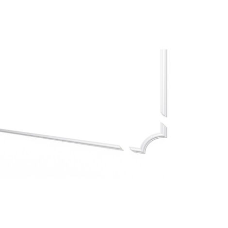 Kit éléments de coin NMC SP2-5 ARSTYL Noel Marquet Élement décorative design moderne blanc 4 pièces