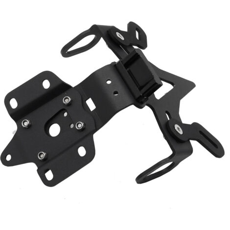 Kit eliminatore parafanghi staffa porta targa moto con luce LED compatibile MT-07 MT07 FZ-07