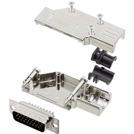 Kit embase SUB-D mâle Nombre de pôles: 26 encitech DCMR-FK-15-HDP26-K 6355-0066-02 90 ° fût à souder 1 set S768821