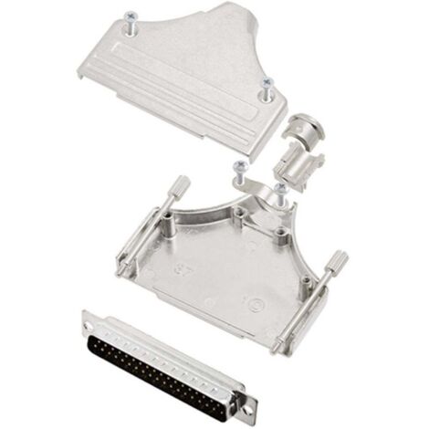 Kit embase SUB-D mâle Nombre de pôles: 37 encitech MHDM-37-DBP-K 6355-0005-04 180 ° fût à souder 1 s