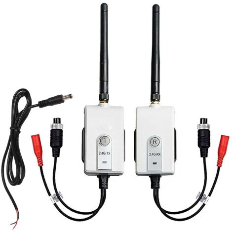 Kit émetteur-récepteur sans fil 2,4 GHz pour caméra de recul de camion/véhicule