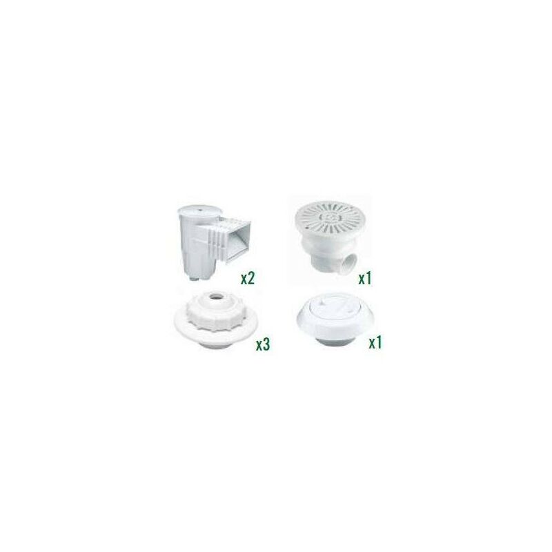 Astralpool - Kit Empotrar Accesorios Vaso Piscina 56301 Astral