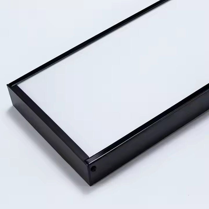 Silamp - Kit en Saillie noir pour Panneau led 120x30 Slim