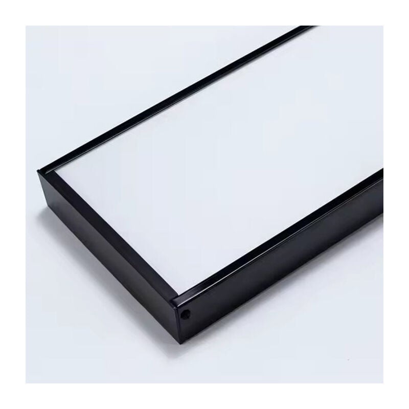 Kit en Saillie NOIR pour Panneau LED 120x30 Slim - SILUMEN