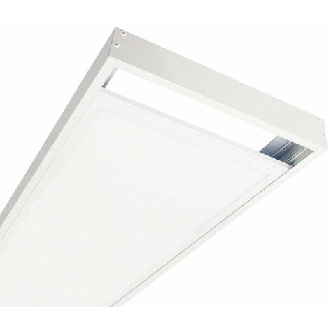 Kit en Saillie pour Dalle LED Slim 120x30 - Unité / Blanc - SILUMEN