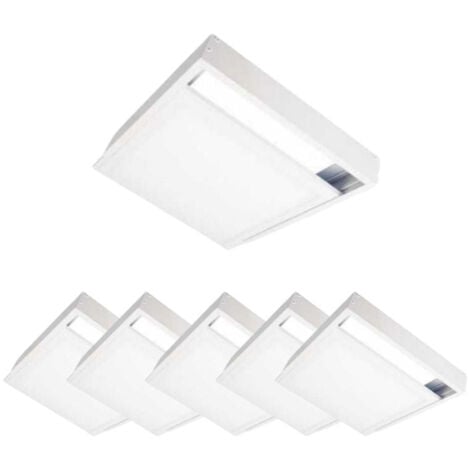 Kit en Saillie BLANC pour Dalle LED Slim 60x60 - Blanc - SILUMEN - Blanc