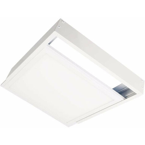 Kit en Saillie BLANC pour Dalle LED Slim 60x60 - Blanc - SILUMEN - Blanc