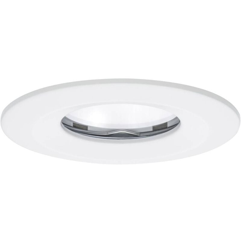 Spot LED encastrable pour salle de bains Paulmann 93881 N/A 6 W Coin blanc mat