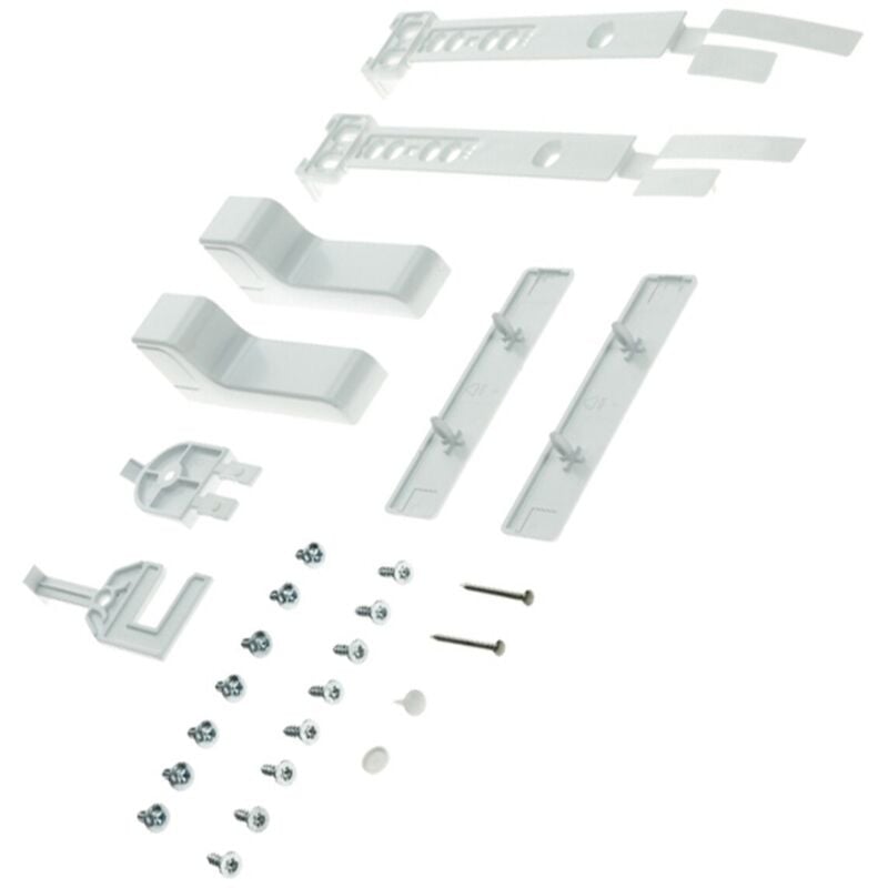 Jeu de fixation porte (296205-33603) (00264862) Réfrigérateur, congélateur bosch, siemens, simens, neff, constructa, viva, junke
