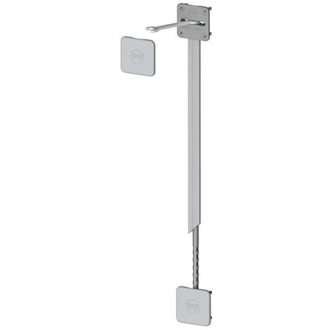 HERRAJES ALK gris metal (caja 4)