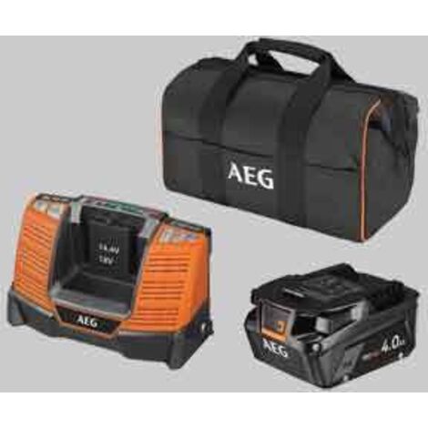 KIT ENERGY BATTIERIA E CARICABATTERIA 'SET L1840SHD' AEG 18V 4.0Ah - AEG POWERTOOLS