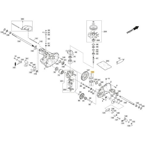 Kit : engrenages et goupilles ORIGINAL STIGA tracteur de pelouse 1328h 118870126/0