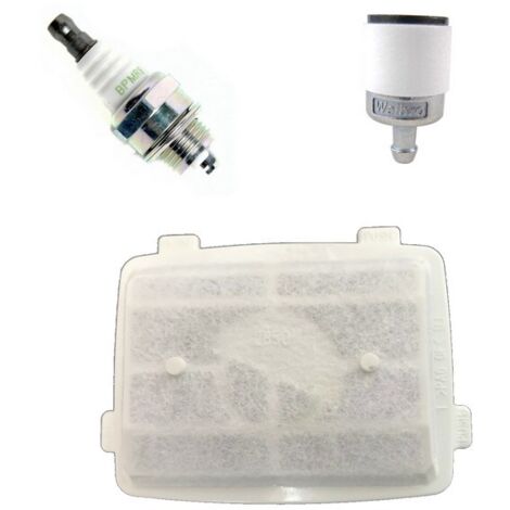 Kit entretien tronçonneuse Echo CS3510- Filtre - crepine- bougie