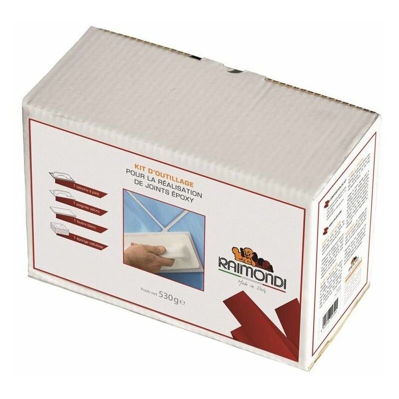 Raimondi - Kit epoxy pour réalisation de joints carrelage epoxy - Le kit epoxy