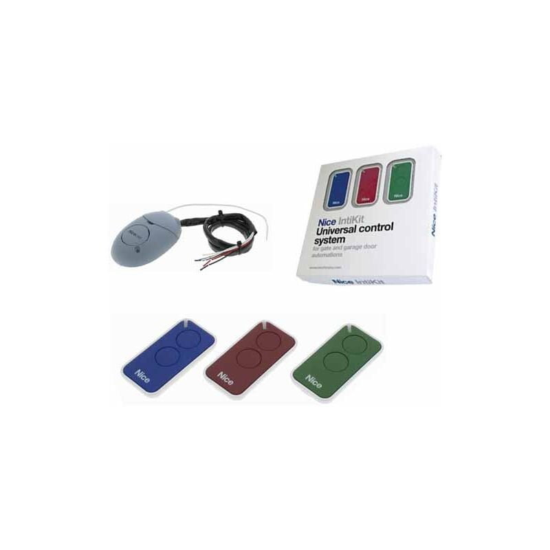Nice - Kit 3 Pcs Inti 2 Channels With 1 Pcs Radio Receiver OX2 433 intikit