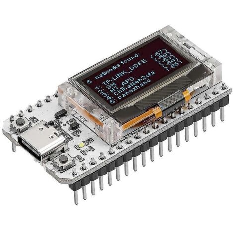 Kit ESP32 OLED WiFi + Bluetooth avec écran OLED bleu de 0,96 pouce CP2102