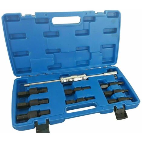 KIT ESTRATTORE ESTRATTORI PER CUSCINETTI INTERNI MARTELLO SCORREVOLE 9 PEZZI 181