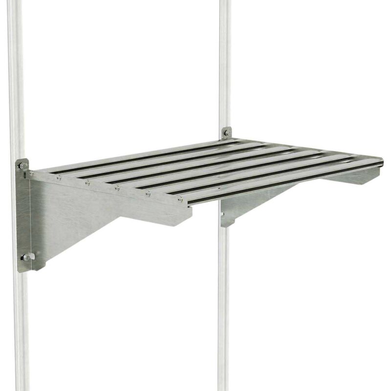 Palram - Kit d'étagères pour charges lourdes en aluminium