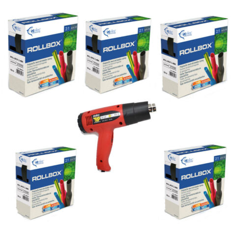 KIT Etelec de chaleur gaine thermorétractable + Termosoffiatore KT1064