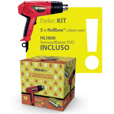 KIT Etelec Guaina Termorestringente + Termosoffiatore KT1064