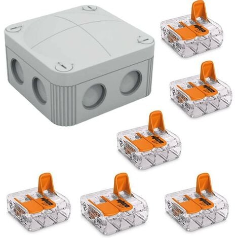 Connecteur Electrique Compact Box 3 entrées / 6 ou 9 sorties –  Connect&Facile