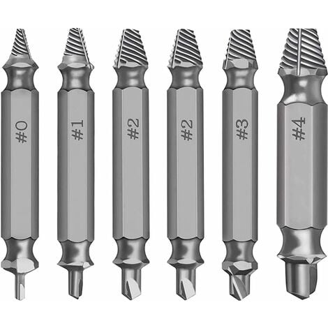 Extracteur de Vis à Deux Tranchants Jeu de 5 Knipex - Matériel de Pro