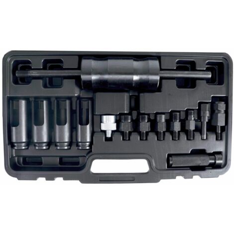 Kit extracteur d'injecteurs diesel – Masse à inertie pour espaces restreints – Adaptateurs M14/M17/M25/M27 – Qualité professionnelle