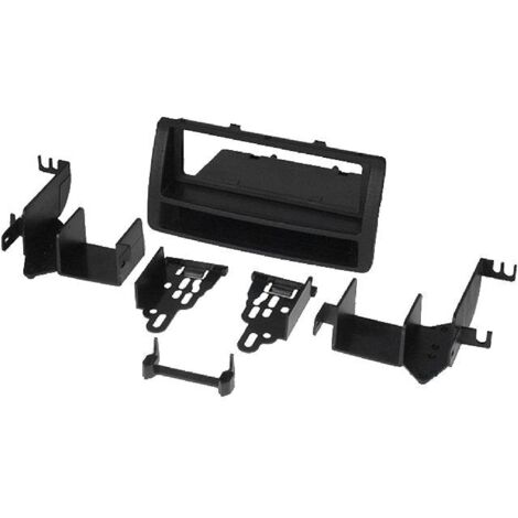 Kit Facade autoradio 1 DIN compatible avec Toyota Corolla 03-08 avec vide poche - noir
