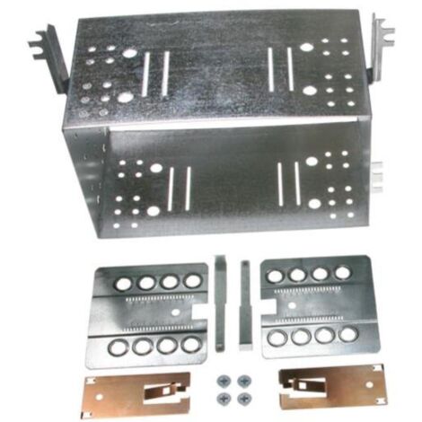 Kit Facade autoradio 2DIN compatible avec Hyundai Tucson 05-10 ap09 Noir